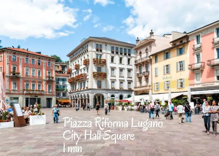 Apartamento & Bright On Two Floors 'turquoise' -by Easylife Swiss Lugano